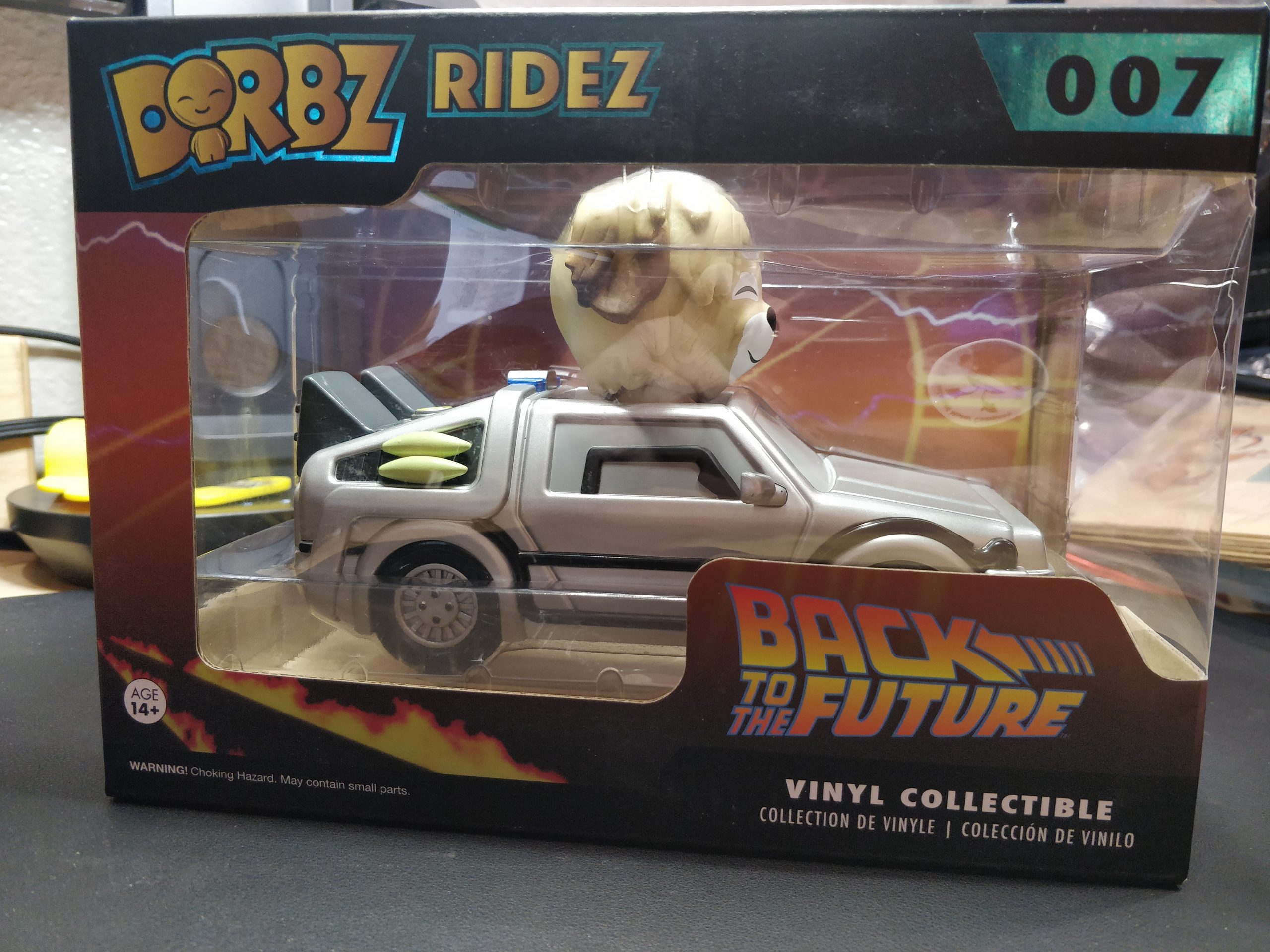 delorean pop funko